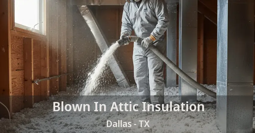Blown In Attic Insulation Dallas - TX