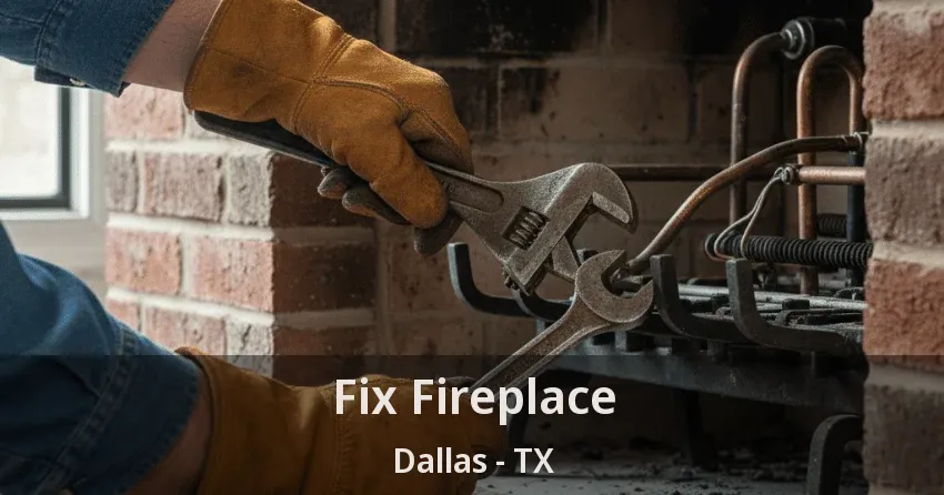 Fix Fireplace Dallas - TX