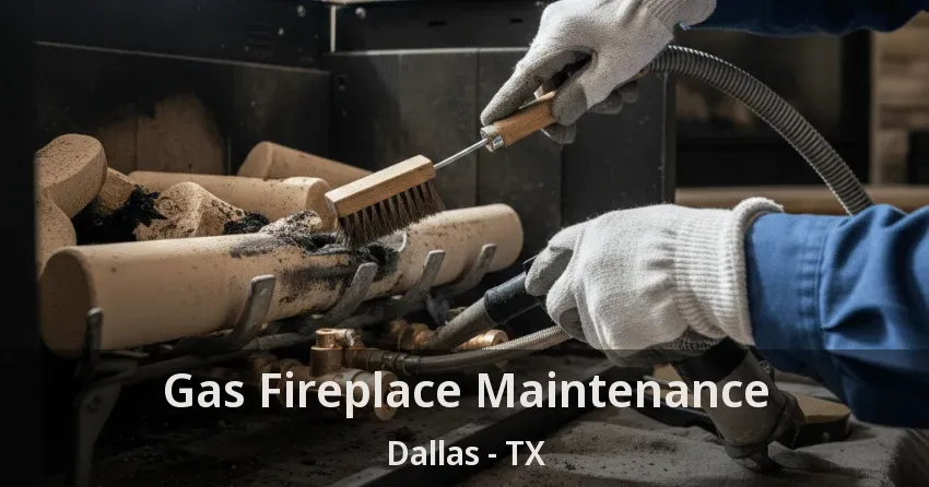 Gas Fireplace Maintenance Dallas - TX