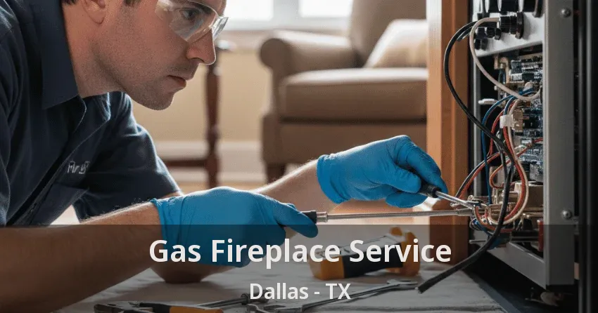 Gas Fireplace Service Dallas - TX