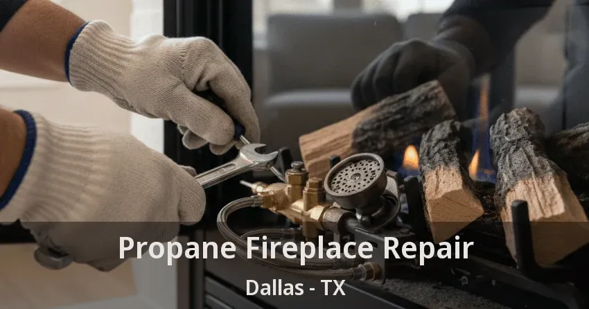 Propane Fireplace Repair Dallas - TX