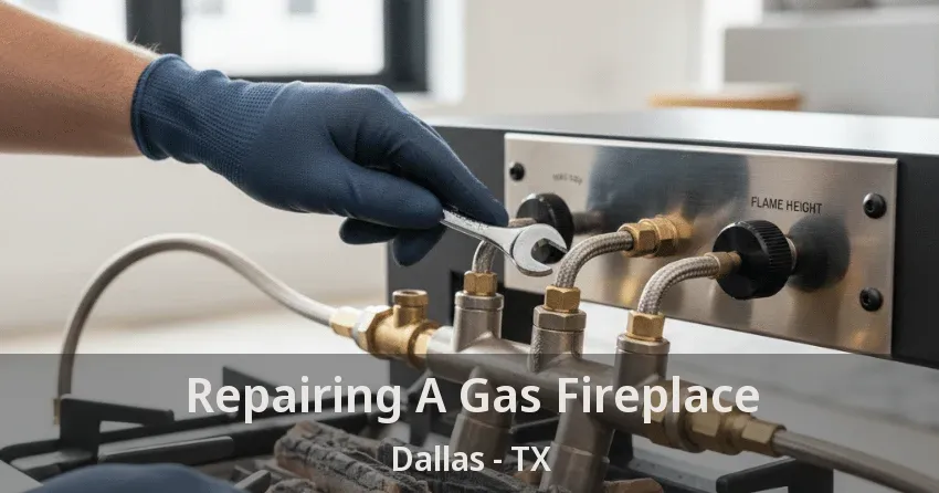 Repairing A Gas Fireplace Dallas - TX